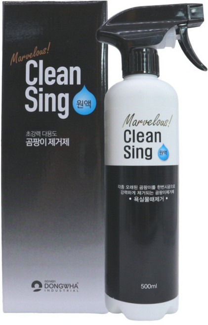 모도리리빙 팡이쓱싹 곰팡이제거제 벽 벽지 화장실 실리콘 베란다 팡이제로 곰팡이 한번애 싹, 1개, 500ml