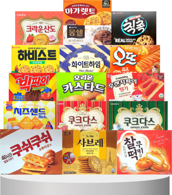 [ 판다네 마켓 ] 팔만 과자 A세트 사무실 탕비실 종합 선물 스낵 간식 행사 파티 어린이 세미나 학원 펜트리 다과, 1개