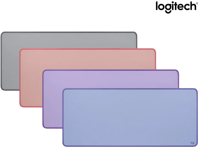로지텍 코리아 데스크 매트 마우스 키보드 장패드 스튜디오 시리즈 3가지 색상, 라일락, 1개