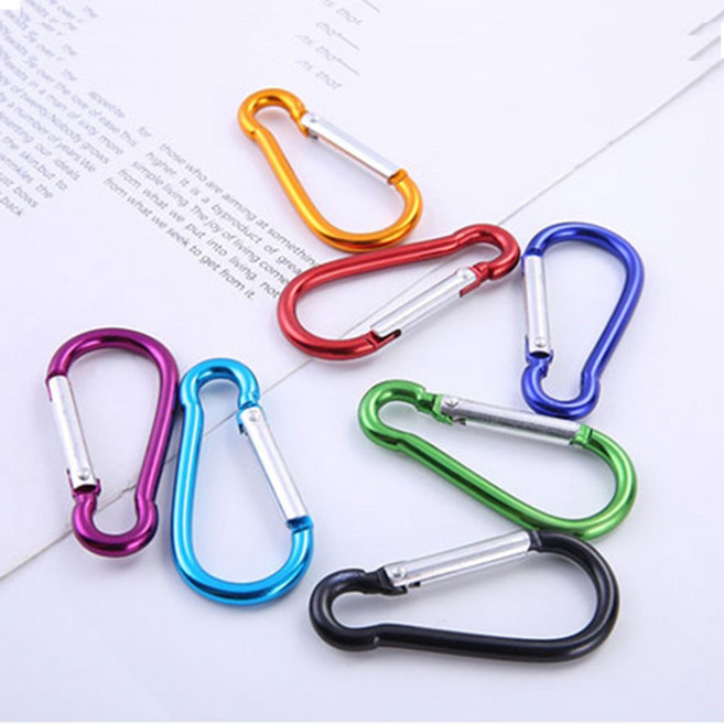 8자 형 카라비너 비너 비나 캠핑고리 스포츠 둥산 낚시 분실방지 텐트 트레킹 고정, 8자형 카라비너