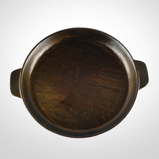 무쇠나라 무쇠왕 통주물 무쇠팬 양손 무쇠 프라이팬 [길들이기(시즈닝) 된 상품], 1개, 30cm