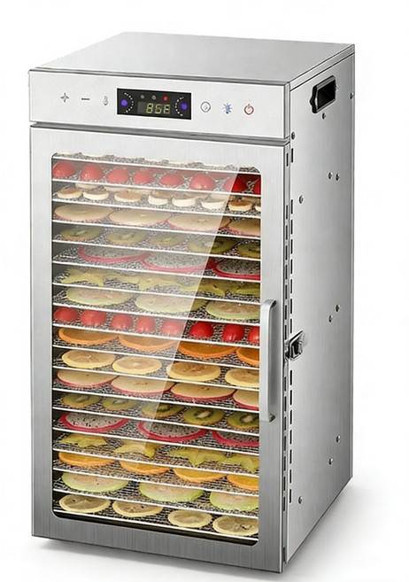 食品烘乾機 18層不鏽鋼大容量乾果機, 18層觸摸款乾果機