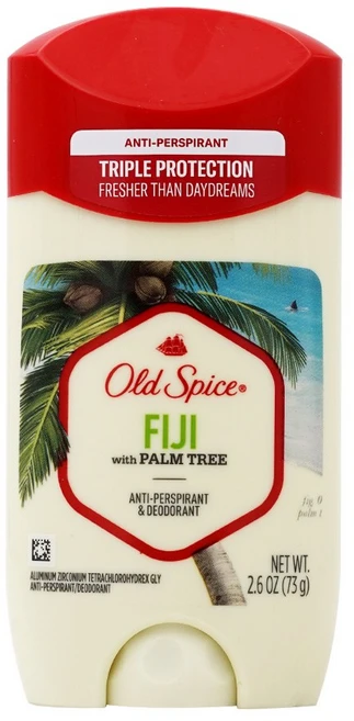 [Old Spice] 올드 스파이스 피지 위드 팜트리 안티퍼스피란트 & 데오드란트 73 g, 73g, 1개 - 쿠팡