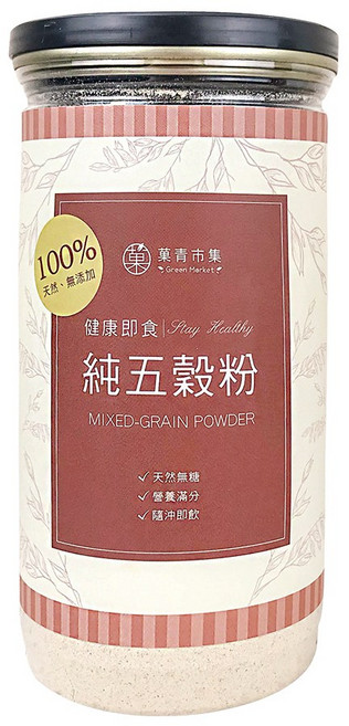 菓青市集 五穀粉, 1個, 五穀粉 罐裝350G