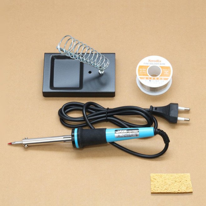 자야 ZD-70RA 인두기 실납 거치대 세트, 1개