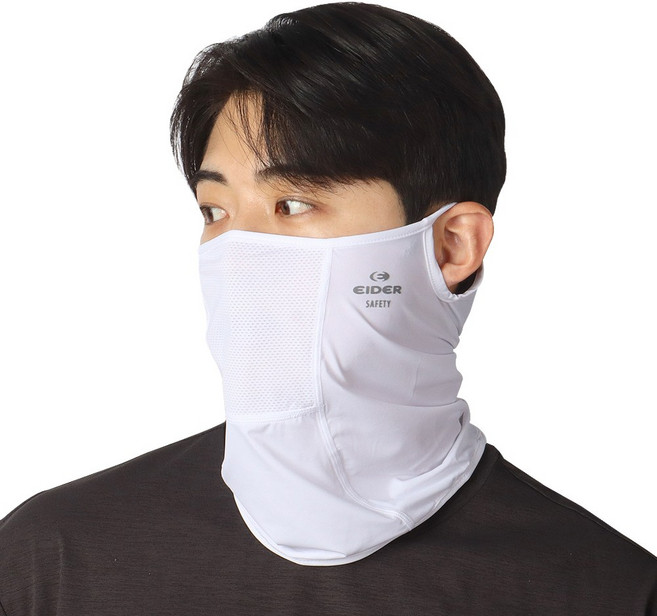 아이더 SAFETY 페이스 쿨링 액티브 넥마스크 2개입 자외선차단 스포츠 넥스카프