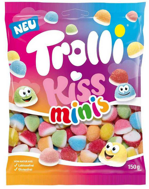 트롤리 젤리 키스 미니 150g, 1개