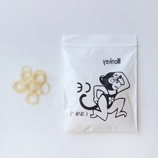 치아 교정용 고무줄 100개 교정기 이빨 치아교정 교정밴드, 1개, 6. 고무줄후크 10개(색상랜덤)