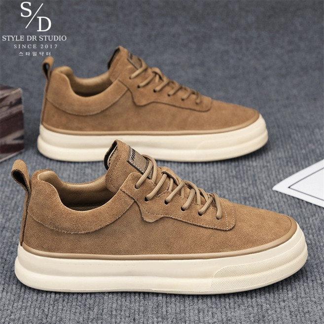 스타일닥터 남자 운동화 스웨이드 스니커즈 발편한 워킹화 데일리핏 캐주얼화 패션 보드화 빅사이즈 신발