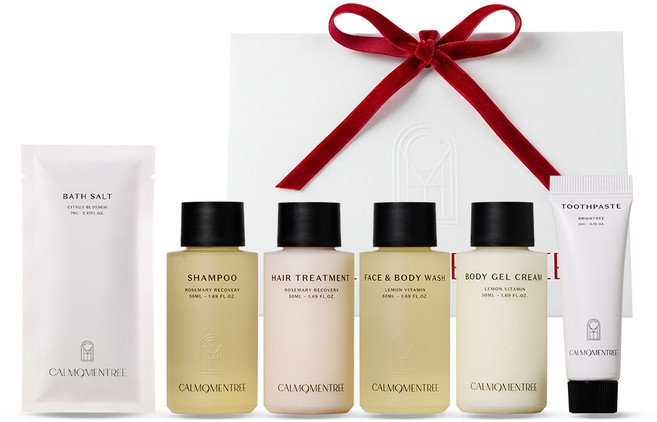 캄모멘트리 캄 트래블 여행용 5종&시트러스 아로마 바스솔트 세트 (50mlx4/20g/70g), 1세트