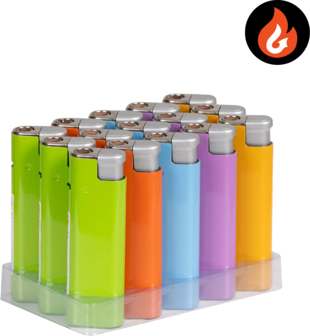 편의점 판매용 국내개발 스마트 토치 메탈 라이터, 15개, 스마트 파스텔