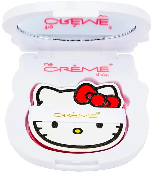 더크림샵 헬로키티 거울 컴팩트 기름종이, 레드 리본, 100개입, 1개 - 쿠팡