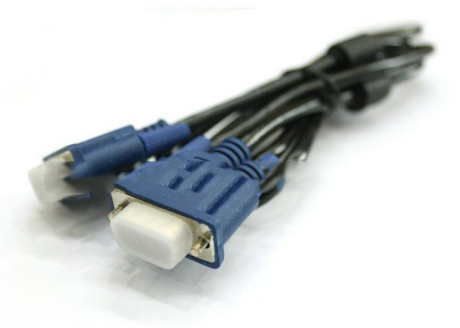 VGA(D-Sub)公對公傳輸線 1.5公尺, 1個, VGA傳輸線 1.5公尺, N/A