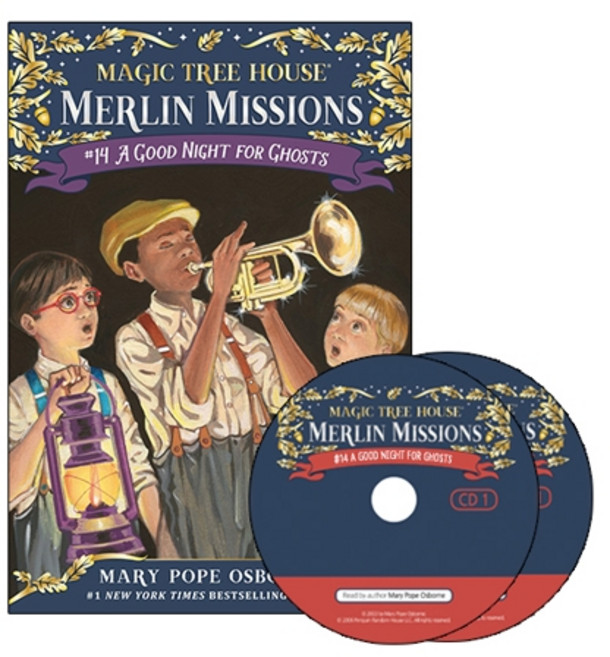 Magic Tree House Merlin Mission 14 A Good Night for Ghosts (책+CD)
