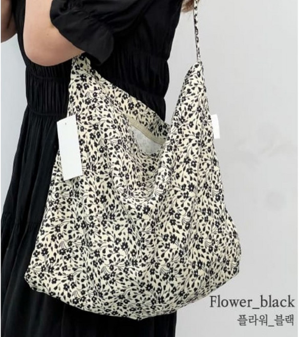 르샌느앤 최신 패턴 에코백 캔버스백/ 숄더백 직장인 캐쥬얼