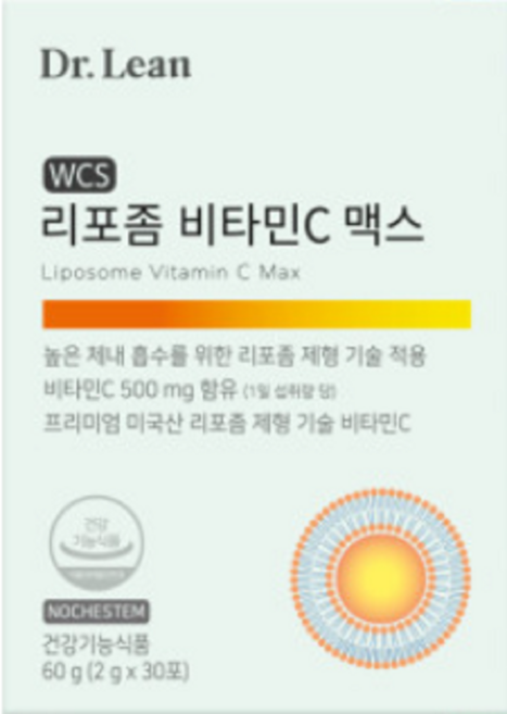 리포좀 리포좀비타민C 맥스 리포좀 비타민C맥스 닥터린, 60g, 1개