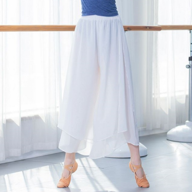 블루아 팬츠 라인댄스복 밸리복 벨리복 무용 줌바 에어로빅 공연 무대 연습, free, 화이트