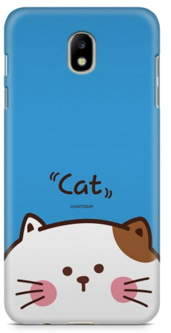 데이투데이 갤럭시와이드3 케이스 애니멀 페이스 하드 SM-J737S