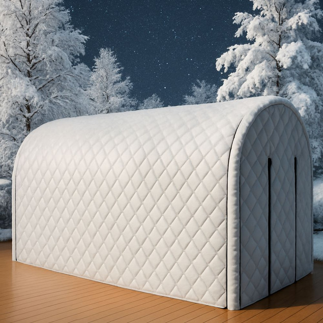 농가든든 겨울용 조립식 비닐하우스 보온덮개 창고 온실 비닐 미니 자재 소형 대형 농막, 05_(보온덮개만)2m x 3m x 2m