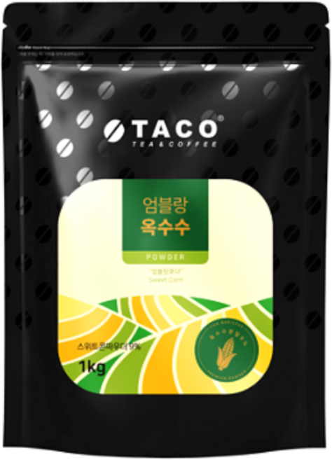 타코 엄블랑 옥수수 파우더, 10개, 1개입, 1kg