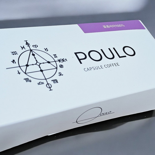 포울로(POULO) 네스프레소 호환 캡슐커피 콜림비아 디카페인, 5.5g, 1개, 10개입