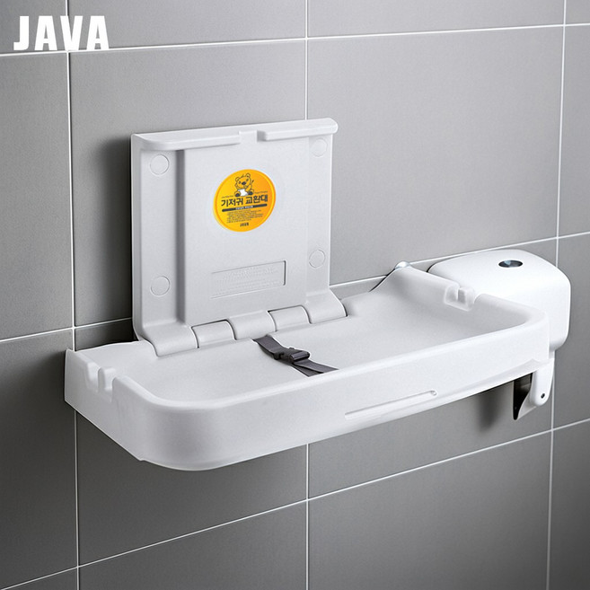 티에스자바 기저귀 교환대 영유아받침대 수유실 공중화장실 침대형 G-TBC110 가로형, 단품