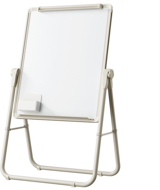 파페피 회의실 화이트보드 360도 회전 접이식 상하이동 가능 학원 교실용 스탠드형, 1개