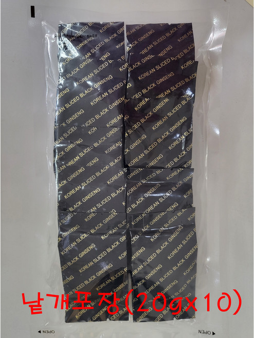 고려 흑삼 절편 국내산 100% 건강간식 금산 홍삼 절편 실속형, 200g, 1개