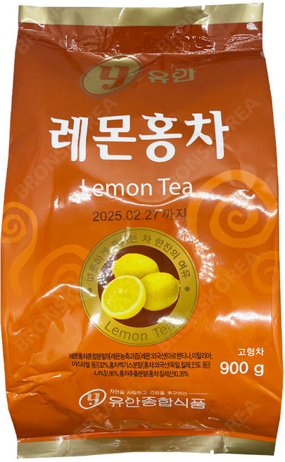 유안 레몬 홍차 900g X 12개 자판기용, 1개입