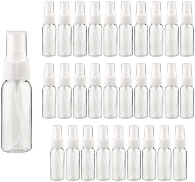 27리빙 스프레이 공병, 30ml 화이트캡 투명, 30개