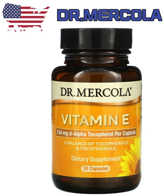 닥터머콜라 비타민E 30캡슐 해바라기 팜 오일 추출, 30정 - 쿠팡
