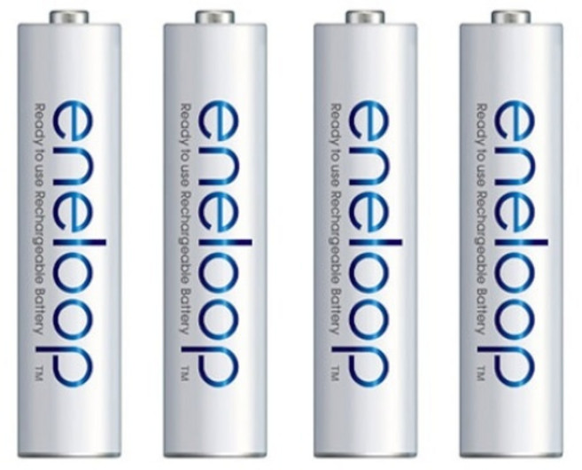 (파나소닉) (충전지) Eneloop 에네루프 (800mAh/AAA형/4알), 1개