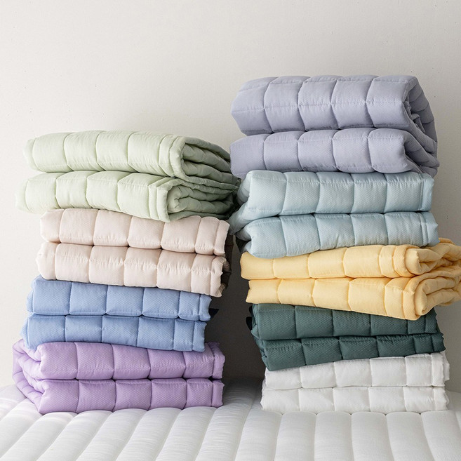 풍기 냉감 인견100% 고정밴드 침대패드 SS Q K SK 패밀리 9컬러, 린넨베이지