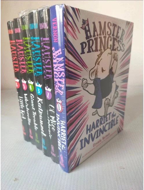 영어원서 햄스터 프린세스 6권세트 양장본 Hamster Princess AR4점대 음원제공 - 쿠팡