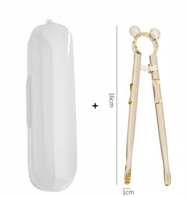 복[WL]아동용 교정 젓가락 연습 젓가락, 투명, 1개