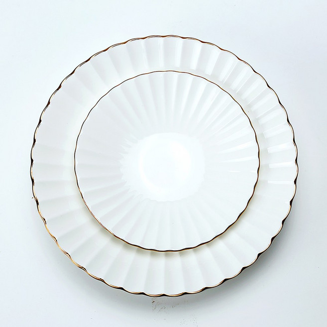 [한국도자기] 썬플라워 골드 프릴 쿠프 결혼준비 전자렌지가능, 프릴 6쿠프 소 1p, 1개