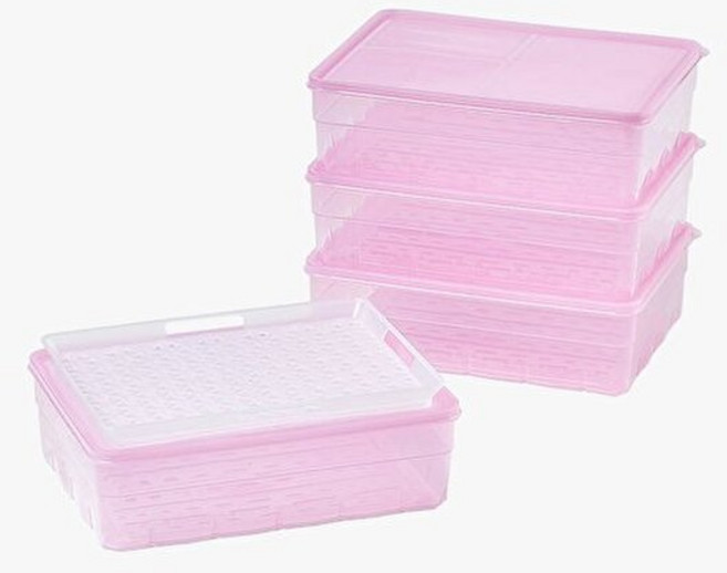 땡스소윤 [점보+채반(대)세트]땡스소윤 시즌5 냉동실 전용 밀폐용기 점보(4개)+채반(대)세트, 1개