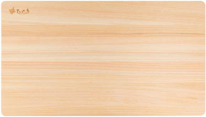 BOUMBI 편백나무 양면 슬림 도마, 1개