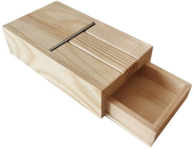 나무 비누 베벨러 대패 상자 로프 양초 금형 커터 공예 도구 만들기 보관 포함, 01, 1개