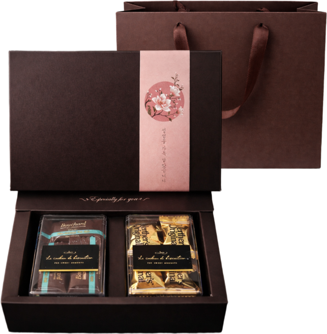 수입 부샤드 초콜릿 크림캔디 고급 선물세트, 203g, 1박스