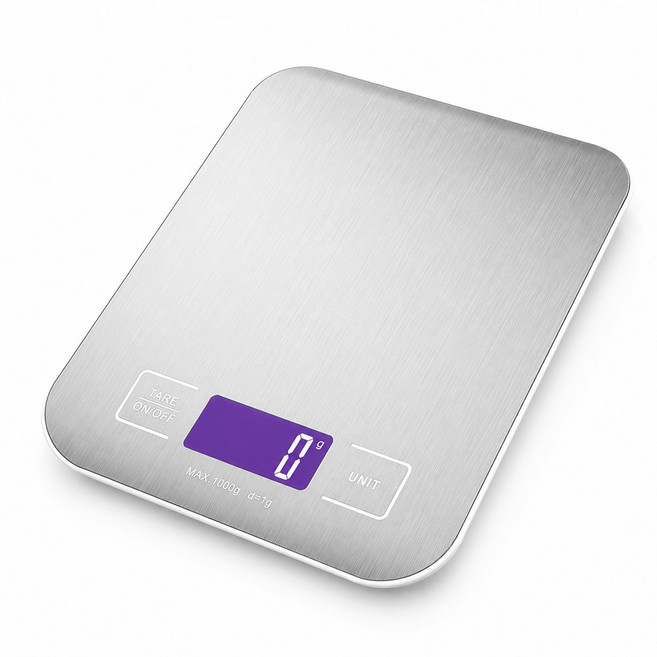 티놀지 디지털 주방저울 전자저울 스테인리스 베이킹 계량저울, CX-2012W, 혼합색상, 1kg
