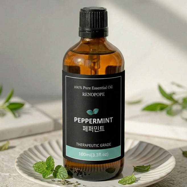 레노포프 천연 에센셜오일 35종, 1개, 11.페퍼민트, 100ml