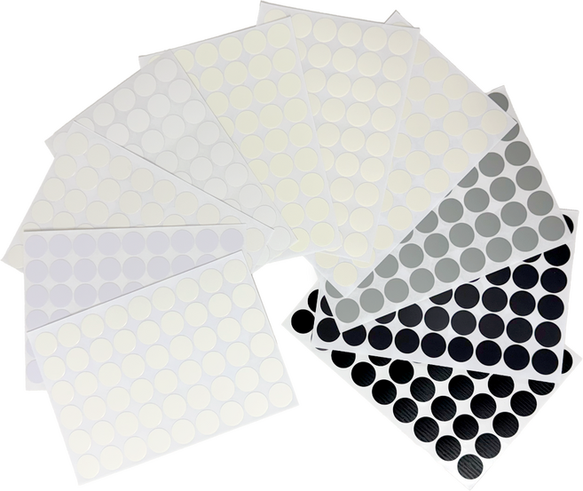 흠집 보수 못자국 스티커 10장, 모던 10종 540p, 혼합