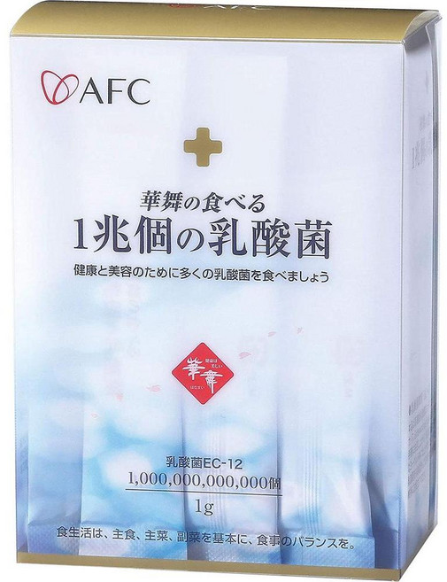 AFC Co. Ltd. 일본직구 오피셜샵 카마이가 먹는 유산균 1조개 1g원본 설명서 30개, 1개