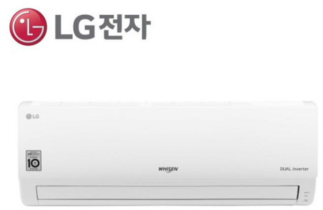 [엘지전자] 24년출시 LG 휘센 듀얼 인버터 벽걸이 에어컨 / 기본설치 포함, SQ06BDAWBS