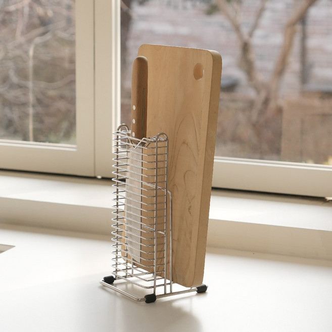 [주부디자인공식몰][자주 사용하는 칼과 도마를 한곳에 보관] 올스텐 멀티 칼 도마보관랙, 1개