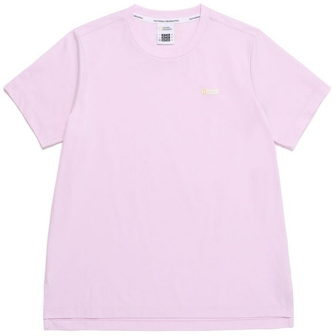 내셔널지오그래픽 NATIONALGEOGRAPHIC N252WTS930 여성 COOL MAX 스몰로고 반팔 티셔츠 LAVENDER