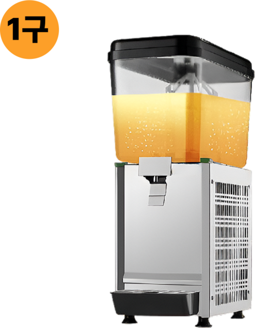 데일리키친 업소용 음료 디스펜서 냉음료 냉장 주스 냉각기 대용량, 1구, 냉장전용