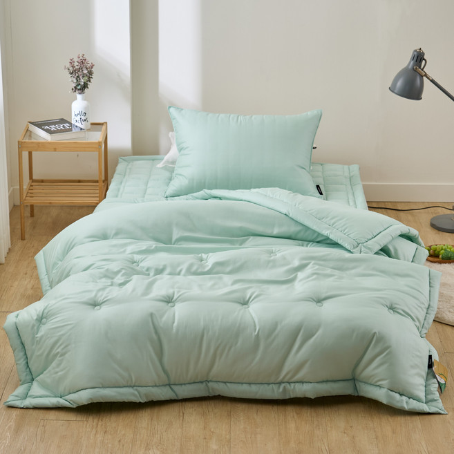 레오나 TOMMY 토미 휴비스 옥수수솜 렌징텐셀 모달 100% 이불 패드세트 풀세트 [이불+패드+베개커버]