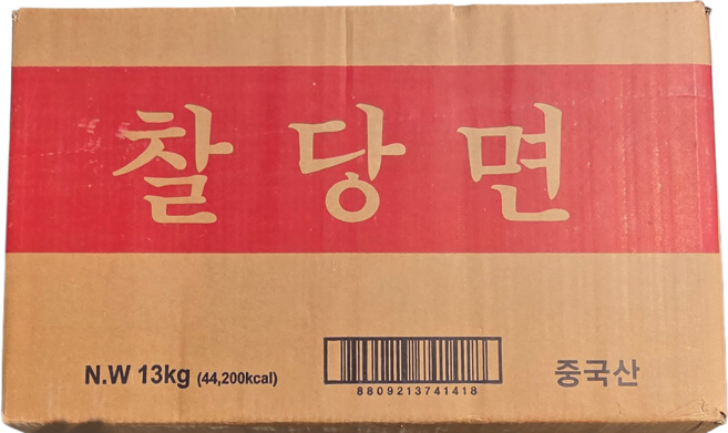풍년식품 업소용 대용량 가성비 중식 찰당면, 1개, 13kg